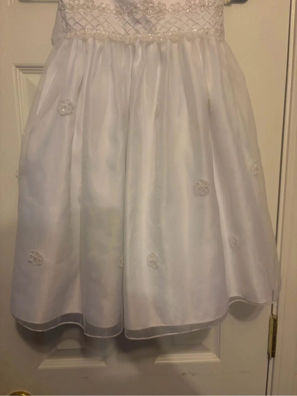 Cinderella White Sleeveless Smocked Formal Dress👗for Girls👧🏻Sz 3T